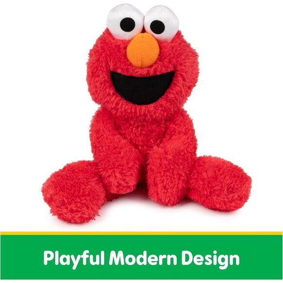 Sesame Street Elmo Take Along Buddy Plush Premium Red Toy for Ages 1 and Up - Picture 2 of 9
